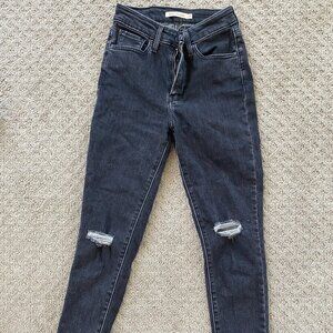 Levi's 721 HIGH RISE SKINNY WOMEN'S JEANS size 25